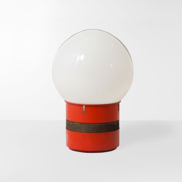 GAE AULENTI : Lampada da terra mod. Mezzo Oracolo  - Asta Design - Associazione Nazionale - Case d'Asta italiane