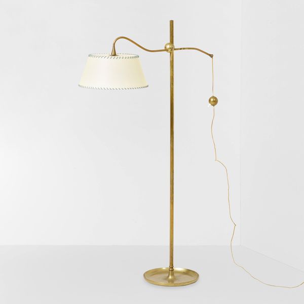 GIUSEPPE OSTUNI : Lampada da terra mod. Meridiana  - Asta Design - Associazione Nazionale - Case d'Asta italiane