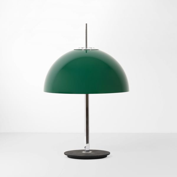 GINO SARFATTI : Lampada da tavolo mod. 584/p  - Asta Design - Associazione Nazionale - Case d'Asta italiane