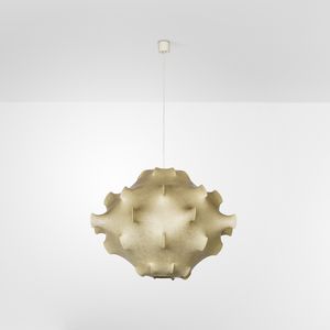 ACHILLE E PIERGIACOMO CASTIGLIONI - Lampada a sospensione mod. Taraxacum