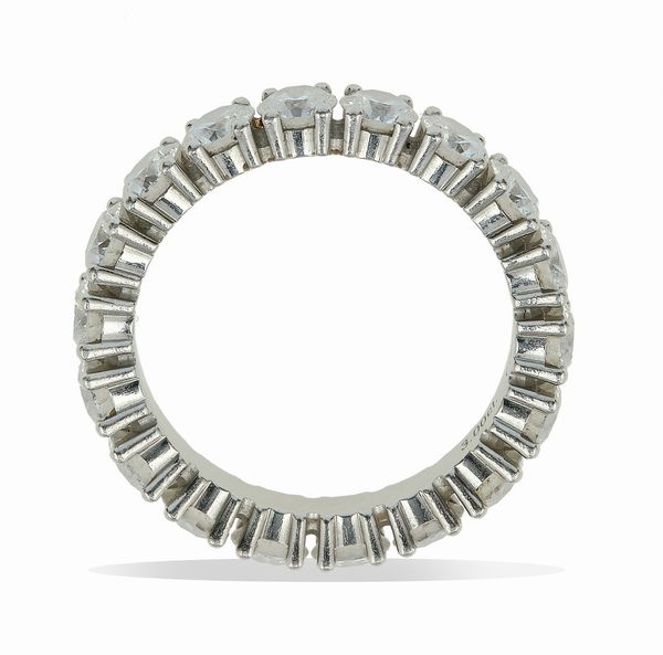 Cartier. Rivire con diamanti taglio brillante per ct 3.00  - Asta Fine Jewels - Associazione Nazionale - Case d'Asta italiane