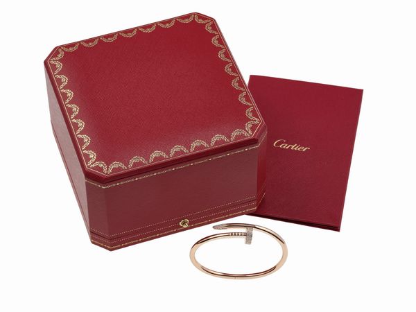 Cartier. Bracciale Juste un Clou con diamanti  - Asta Fine Jewels - Associazione Nazionale - Case d'Asta italiane