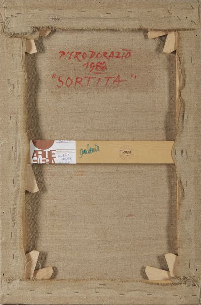 DORAZIO PIERO (1927 - 2005) : SORTITA, 1988  - Asta Asta 457 | ARTE MODERNA E CONTEMPORANEA - SELECTED Tradizionale - Associazione Nazionale - Case d'Asta italiane