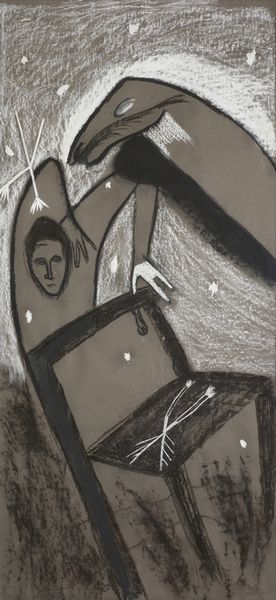 PALADINO MIMMO (n. 1948) : SENZA TITOLO, 1982  - Asta Asta 457 | ARTE MODERNA E CONTEMPORANEA - SELECTED Tradizionale - Associazione Nazionale - Case d'Asta italiane