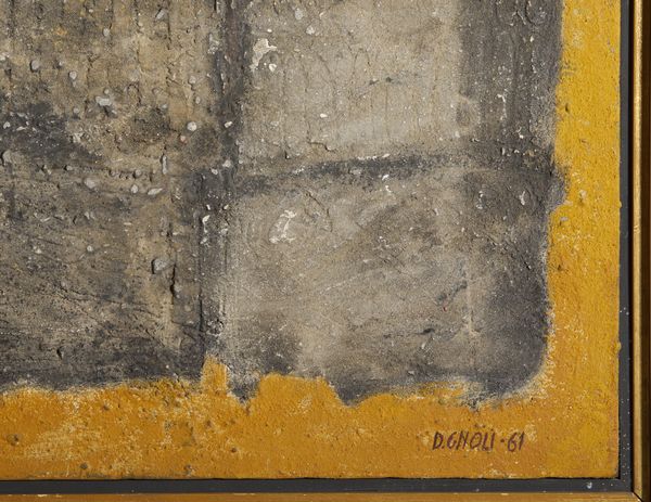 GNOLI DOMENICO (1933 - 1970) : GRAY FRAGMENTS, 1961  - Asta Asta 457 | ARTE MODERNA E CONTEMPORANEA - SELECTED Tradizionale - Associazione Nazionale - Case d'Asta italiane