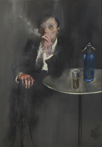 SUGHI ALBERTO (1928 - 2012) : UOMO AL BAR, 1960  - Asta Asta 457 | ARTE MODERNA E CONTEMPORANEA - SELECTED Tradizionale - Associazione Nazionale - Case d'Asta italiane