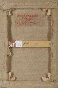 DORAZIO PIERO (1927 - 2005) : SORTITA, 1988  - Asta Asta 457 | ARTE MODERNA E CONTEMPORANEA - SELECTED Tradizionale - Associazione Nazionale - Case d'Asta italiane