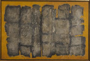 GNOLI DOMENICO (1933 - 1970) : GRAY FRAGMENTS, 1961  - Asta Asta 457 | ARTE MODERNA E CONTEMPORANEA - SELECTED Tradizionale - Associazione Nazionale - Case d'Asta italiane