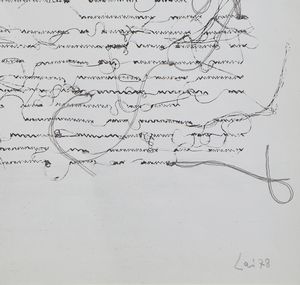 LAI MARIA (1919 - 2013) : SENZA TITOLO, 1978  - Asta Asta 457 | ARTE MODERNA E CONTEMPORANEA - SELECTED Tradizionale - Associazione Nazionale - Case d'Asta italiane