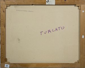 TURCATO GIULIO (1912 - 1995) : L'ACROPOLI, (1969-70)  - Asta Asta 457 | ARTE MODERNA E CONTEMPORANEA - SELECTED Tradizionale - Associazione Nazionale - Case d'Asta italiane