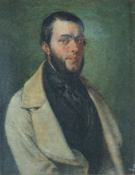 attribuito a Giacinto Gigante (Napoli 1806 - 1876) : Ritratto del conte di Siracusa (?)  - Asta Oggetti d'arte, importanti dipinti antichi e dipinti del XIX-XX secolo - Associazione Nazionale - Case d'Asta italiane