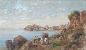 Giovanni Giordano Lanza - Veduta di Pozzuoli