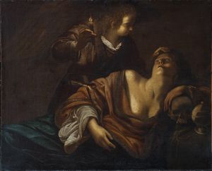 Ignoto pittore caravaggesco dell'Italia centrale (prima metà del XVII secolo) - Maddalena in estasi