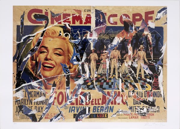 MIMMO ROTELLA : Follie dell'anno  - Asta Dipinti, Disegni, Sculture e Grafica - Associazione Nazionale - Case d'Asta italiane