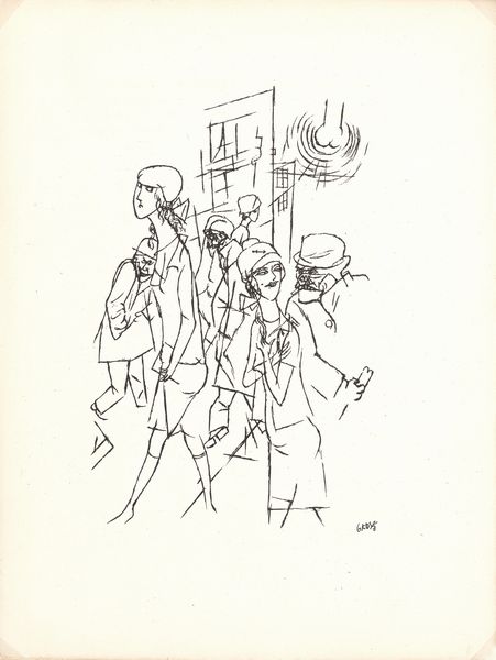 George Grosz : Judad der Mrder  - Asta Dipinti, Disegni, Sculture e Grafica - Associazione Nazionale - Case d'Asta italiane