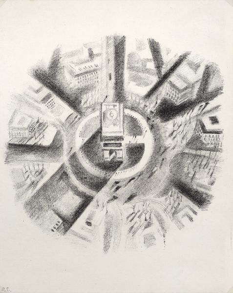 Robert Delaunay : Place de l'toile (Arc de Triomphe)  - Asta Dipinti, Disegni, Sculture e Grafica - Associazione Nazionale - Case d'Asta italiane