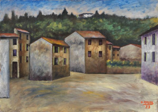 OTTONE ROSAI : Paesaggio  - Asta Arte Contemporanea - Associazione Nazionale - Case d'Asta italiane