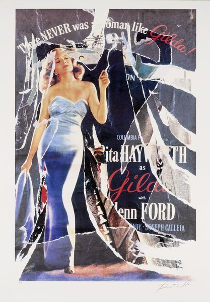 MIMMO ROTELLA : Gilda  - Asta Arte Moderna - Associazione Nazionale - Case d'Asta italiane