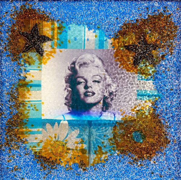 OMAR RONDA : Marilyn Frozen  - Asta Arte Moderna - Associazione Nazionale - Case d'Asta italiane