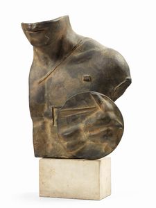 Igor Mitoraj - Demi Bust Bouclier