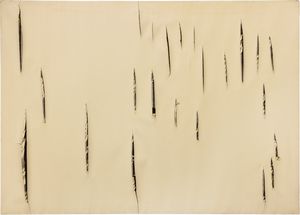 LUCIO FONTANA - Concetto spaziale