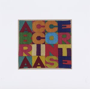 Alighiero Boetti (d'après) - A braccia conserte