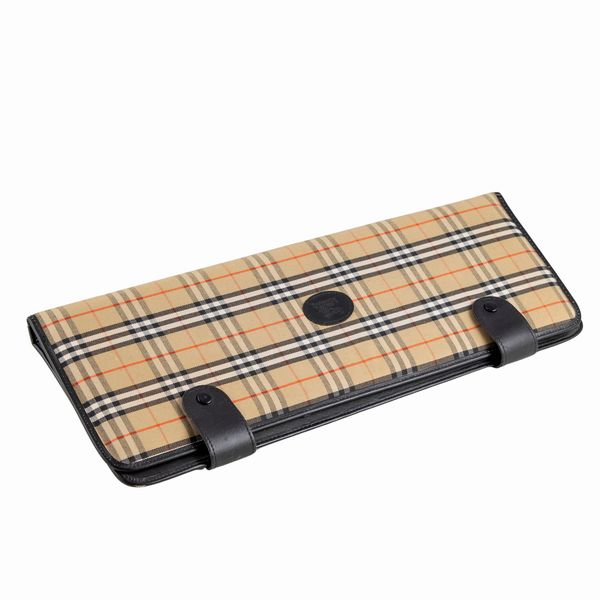 Burberry porta cravatte Tartan da viaggio vintage  - Asta Fashion Vintage - Associazione Nazionale - Case d'Asta italiane