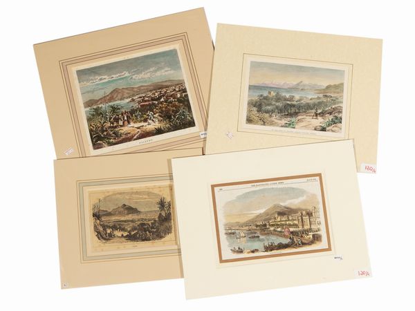 Vedute di Palermo  - Asta La Sicilia in una collezione di stampe - Associazione Nazionale - Case d'Asta italiane