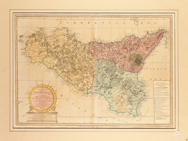 Robert Mylne : The Island and Kingdon of Sicily 1794  - Asta La Sicilia in una collezione di stampe - Associazione Nazionale - Case d'Asta italiane