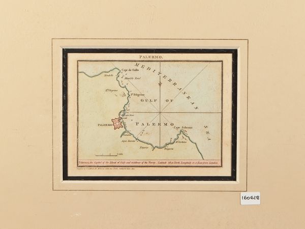 Gulf of Palermo 1801  - Asta La Sicilia in una collezione di stampe - Associazione Nazionale - Case d'Asta italiane