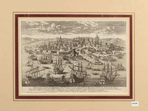 ANTOINE AVELINE : Palerme anci�nement Palermus (XVII secolo)  - Asta La Sicilia in una collezione di stampe - Associazione Nazionale - Case d'Asta italiane