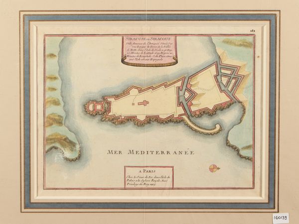 NICOLAS DE FER : Siracuse ou Siracous  - Asta La Sicilia in una collezione di stampe - Associazione Nazionale - Case d'Asta italiane