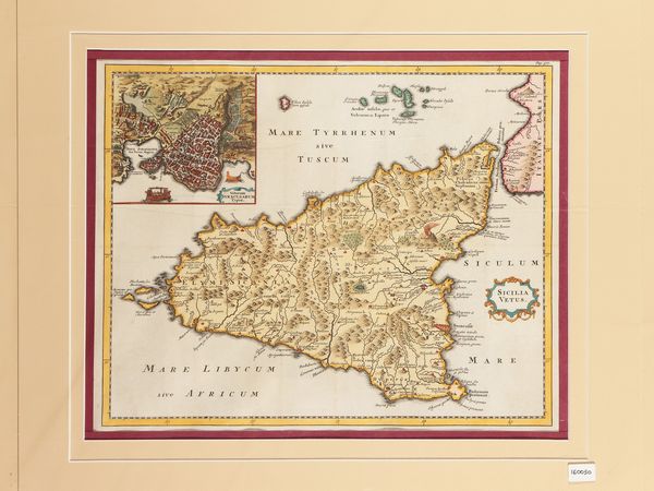 Jean de Burigny Levesque : Sicilia Vetus 1745  - Asta La Sicilia in una collezione di stampe - Associazione Nazionale - Case d'Asta italiane