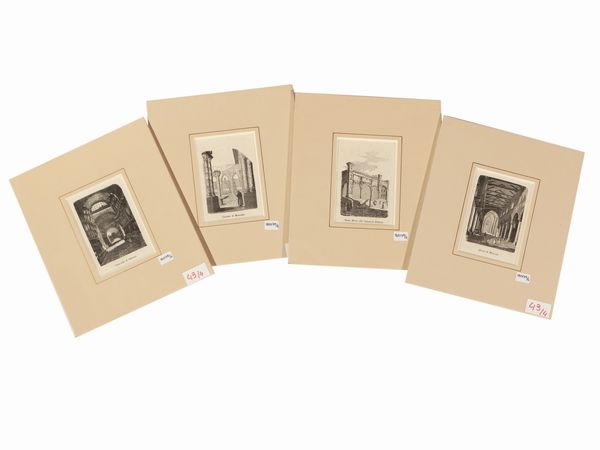 Chiese e antichit� di Palermo e Monreale  - Asta La Sicilia in una collezione di stampe - Associazione Nazionale - Case d'Asta italiane