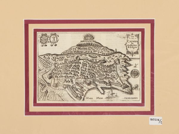 Catania in Sicilia Patr. di S. Agata - Palermo Citt� Prima di Cicillia  - Asta La Sicilia in una collezione di stampe - Associazione Nazionale - Case d'Asta italiane