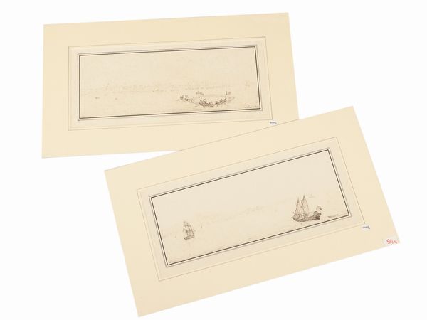 Antonio Senape : Vedute di Trapani  - Asta La Sicilia in una collezione di stampe - Associazione Nazionale - Case d'Asta italiane