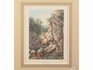 Vedute siciliane  - Asta La Sicilia in una collezione di stampe - Associazione Nazionale - Case d'Asta italiane