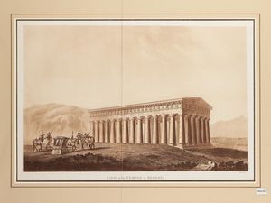 William Wilkins - View of the Temple Segesta