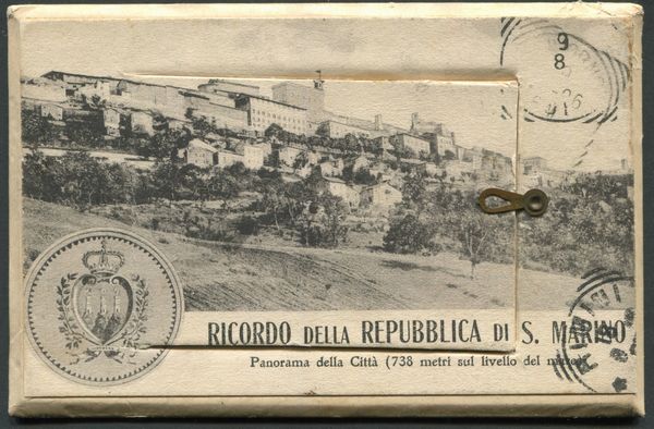 1906 - San Marino - Stampe raccomandate affr. 2c. + 10c.  - Asta Filatelia e Storia Postale - Associazione Nazionale - Case d'Asta italiane