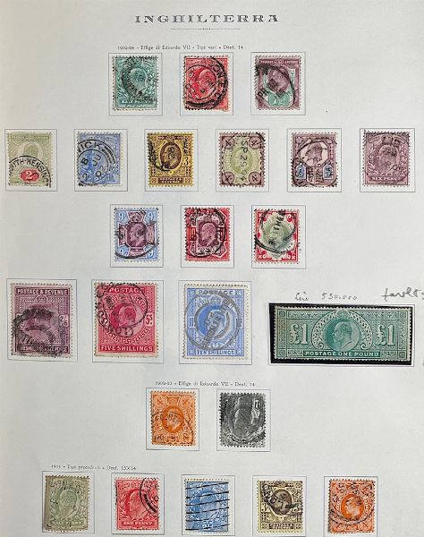 1840/1976, Great Britain, advanced collection.  - Asta Filatelia e Storia Postale - Associazione Nazionale - Case d'Asta italiane