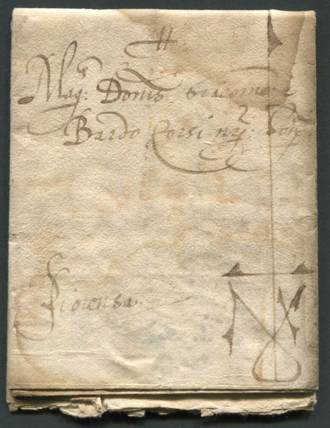 1602, Lettera da Augusta (Germania) a Firenze  - Asta Filatelia e Storia Postale - Associazione Nazionale - Case d'Asta italiane