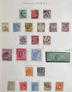 1840/1976, Great Britain, advanced collection.  - Asta Filatelia e Storia Postale - Associazione Nazionale - Case d'Asta italiane