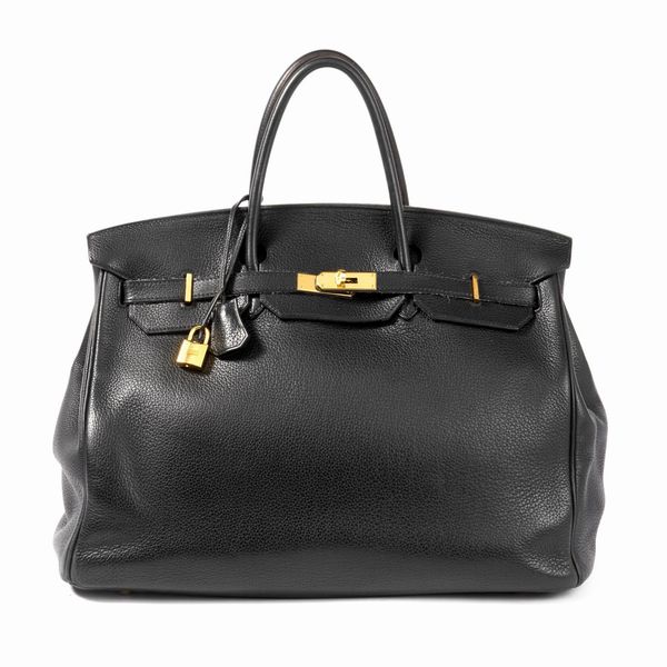 HERMES BORSA BIRKIN 40  - Asta Vintage: borse e accessori di hermes, louis vuitton e altre grandi maison - Associazione Nazionale - Case d'Asta italiane