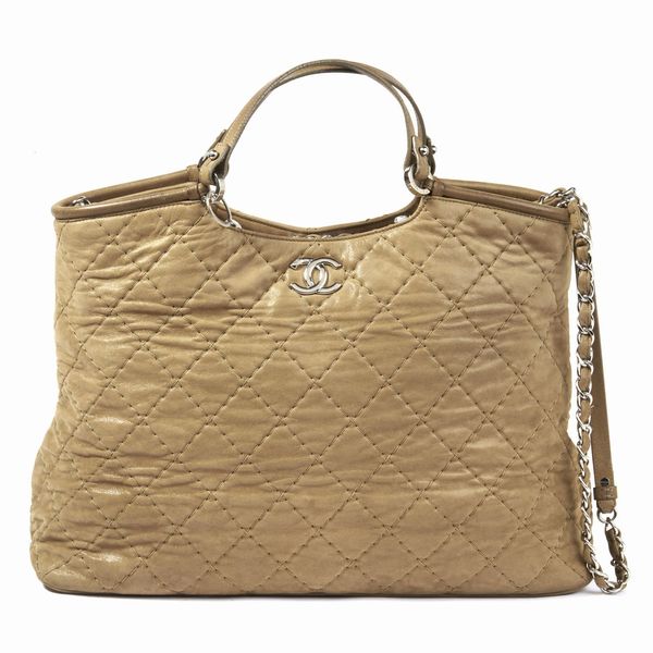 CHANEL BORSA SHOPPING  - Asta Vintage: borse e accessori di hermes, louis vuitton e altre grandi maison - Associazione Nazionale - Case d'Asta italiane