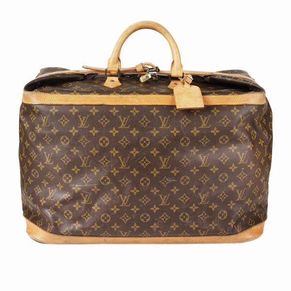 LOUIS VUITTON SACCA CRUISE GRANDE  - Asta Vintage: borse e accessori di hermes, louis vuitton e altre grandi maison - Associazione Nazionale - Case d'Asta italiane