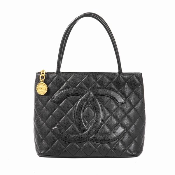 CHANEL BORSA SHOPPING CC TIMELESS MEDALLION  - Asta Vintage: borse e accessori di hermes, louis vuitton e altre grandi maison - Associazione Nazionale - Case d'Asta italiane