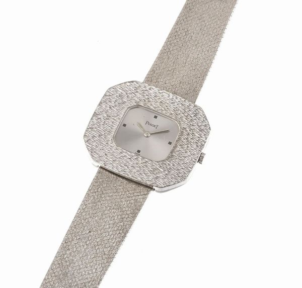 Piaget : PIAGET ORO BIANCO REF. 99036 N. 2552XX  - Asta Orologi - Associazione Nazionale - Case d'Asta italiane