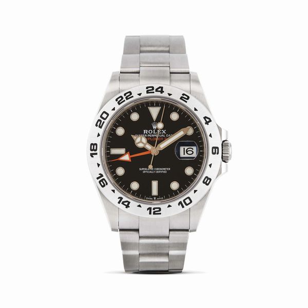 ROLEX : ROLEX EXPLORER II REF. 226570 N. 648WC4XX ANNO 2021  - Asta OROLOGI - Associazione Nazionale - Case d'Asta italiane