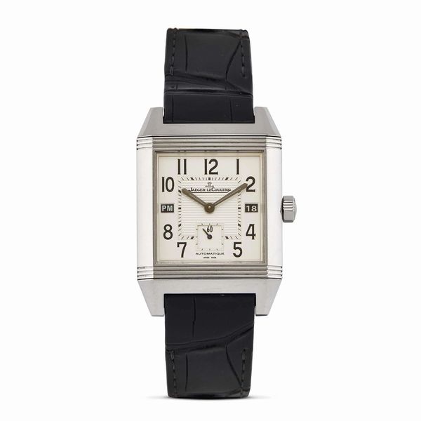 JAEGER LE COULTRE : JAEGER LE COULTRE REVERSO SQUADRA REF. 230.8.77  - Asta OROLOGI - Associazione Nazionale - Case d'Asta italiane