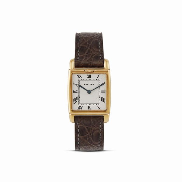 CARTIER : RARO CARTIER PARIS REVERSO DUAL TIME  - Asta OROLOGI - Associazione Nazionale - Case d'Asta italiane